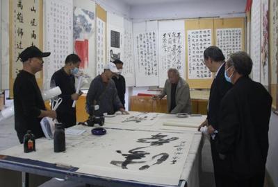 汝南縣舉辦喜迎“二十大”慶國慶重陽雙節(jié)書畫展 翰墨飄香傳文脈，丹青溢彩頌時代