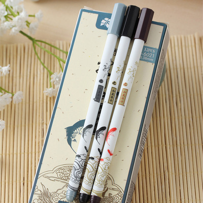 吉祥好兆頭 七彩雨如魚得水中性筆，書寫好運與文化的禮贈之選